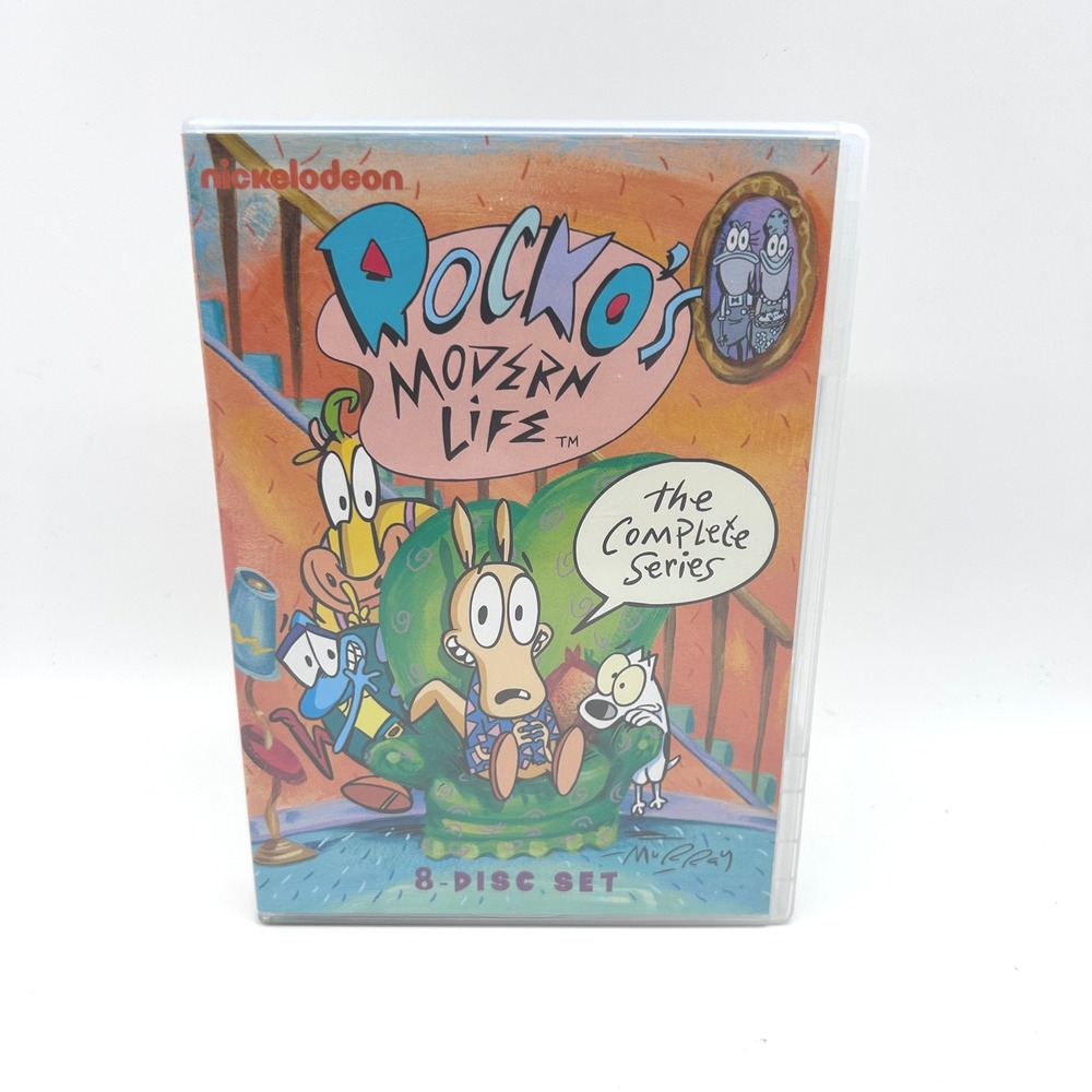 Rockos Modern Life The Complete Series DVD 8-Disc Set Nickelodeon Shout Factory - Picture 2 of 6